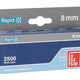 Rapid  53/8B 8mm Galvanised Staples (Box 2500)