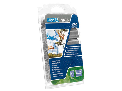 Rapid VR22 Fence Hog Rings Pack 1100 Galvanised – – Now available at MTN Shop UK.