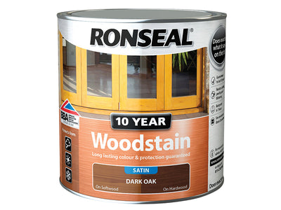 Ronseal 10 Year Woodstain Dark Oak 750ml – – Now available at MTN Shop UK.