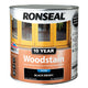 Ronseal  10 Year Woodstain Ebony 750ml