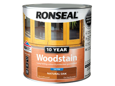 Ronseal 10 Year Woodstain Natural Oak 750ml – – Now available at MTN Shop UK.
