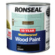 Ronseal  10 Year Weatherproof Wood Paint Black Gloss 2.5 litre