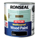 Ronseal  10 Year Weatherproof Wood Paint Black Satin 2.5 litre