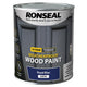 Ronseal  10 Year Weatherproof Wood Paint Royal Blue Satin 750ml