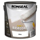 Ronseal  3-in-1 Basecoat White 2.5 litre
