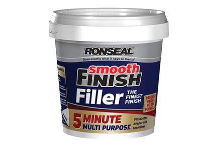 Ronseal Smooth Finish 5 Minute Multipurpose Filler Tub 600ml – – Now available at MTN Shop UK.