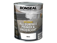 Ronseal All Surface Primer & Undercoat Exterior White 750ml – – Now available at MTN Shop UK.