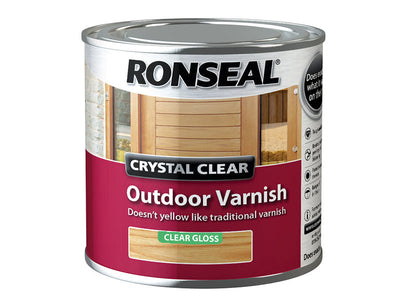 Ronseal Crystal Clear Outdoor Varnish Matt 250ml – – Now available at MTN Shop UK.