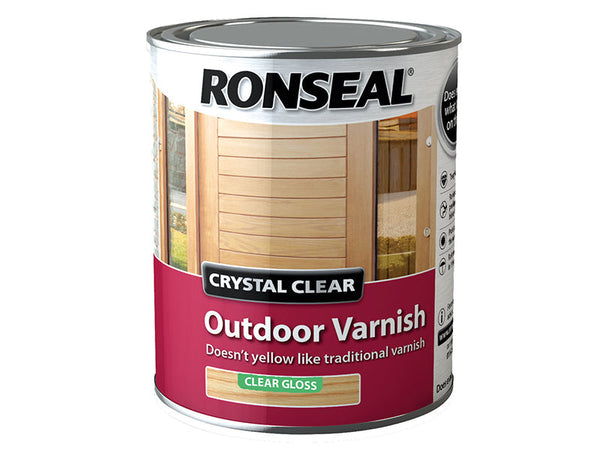 Ronseal Crystal Clear Outdoor Varnish Matt 2.5 litre – – Now available at MTN Shop UK.