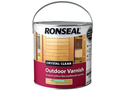 Ronseal Crystal Clear Outdoor Varnish Matt 750ml – – Now available at MTN Shop UK.