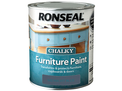 Ronseal Chalky Furniture Paint Midnight Blue 750ml – – Now available at MTN Shop UK.