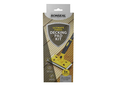Ronseal Ultimate Finish Decking Pad Kit – – Now available at MTN Shop UK.