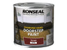 Ronseal Diamond Hard Doorstep Paint Red 250ml – – Now available at MTN Shop UK.