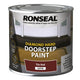 Ronseal  Diamond Hard Doorstep Paint Red 250ml