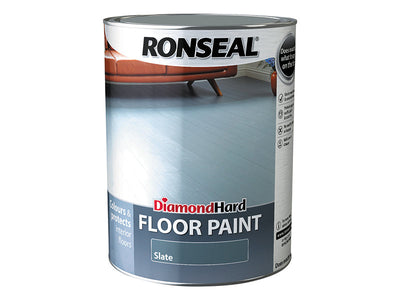 Ronseal Diamond Hard Floor Paint Satin Slate 5 litre – – Now available at MTN Shop UK.