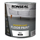 Ronseal  Diamond Hard Floor Paint Satin White 2.5 litre