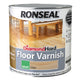 Ronseal  Diamond Hard Floor Varnish Matt 2.5 litre