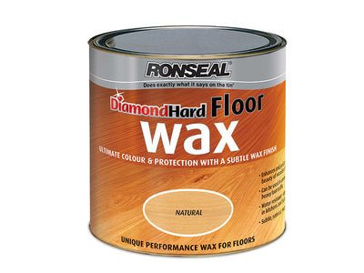Ronseal Diamond Hard Floor Wax Natural Oak 2.5 litre – – Now available at MTN Shop UK.
