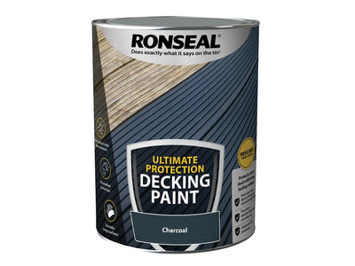 Ronseal Ultimate Protection Decking Paint Charcoal 5 litre – – Now available at MTN Shop UK.