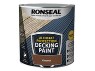 Ronseal Ultimate Protection Decking Paint Chestnut 2.5 litre – – Now available at MTN Shop UK.