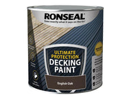 Ronseal Ultimate Protection Decking Paint English Oak 2.5 litre – – Now available at MTN Shop UK.