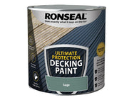 Ronseal Ultimate Protection Decking Paint Sage 2.5 litre – – Now available at MTN Shop UK.