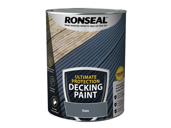 Ronseal Ultimate Protection Decking Paint Slate 5 litre – – Now available at MTN Shop UK.