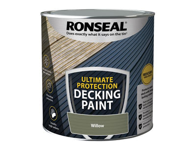 Ronseal Ultimate Protection Decking Paint Willow 2.5 litre – – Now available at MTN Shop UK.