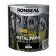 Ronseal  Direct to Metal Paint Black Gloss 2.5 litre