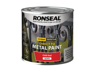 Ronseal Direct to Metal Paint Chilli Red Gloss 250ml – – Now available at MTN Shop UK.