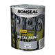 Ronseal  Direct to Metal Paint Steel Grey Matt 750ml