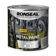 Ronseal  Direct to Metal Paint Silver Satin 250ml