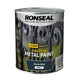 Ronseal  Direct to Metal Paint Storm Grey Matt 750ml
