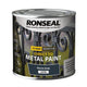 Ronseal  Direct to Metal Paint Storm Grey Satin 250ml
