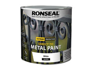 Ronseal Direct to Metal Paint White Gloss 2.5 litre – – Now available at MTN Shop UK.