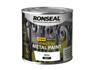Ronseal Direct to Metal Paint White Matt 250ml – – Now available at MTN Shop UK.