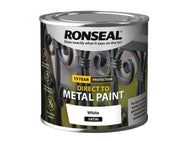 Ronseal Direct to Metal Paint White Satin 250ml – – Now available at MTN Shop UK.