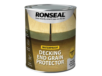 Ronseal Decking End Grain Protector Green 750ml – – Now available at MTN Shop UK.