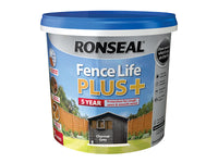 Ronseal  Fence Life Plus+ Charcoal Grey 5 litre