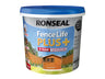 Ronseal Fence Life Plus+ Harvest Gold 5 litre – – Now available at MTN Shop UK.