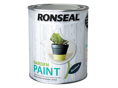 Ronseal Garden Paint Blackbird 750ml – – Now available at MTN Shop UK.