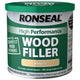Ronseal  High-Performance Wood Filler Dark 550g