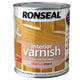 Ronseal  Interior Varnish Quick Dry Gloss Antique Pine 750ml