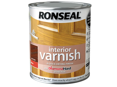 Ronseal Interior Varnish Quick Dry Gloss Dark Oak 250ml – – Now available at MTN Shop UK.