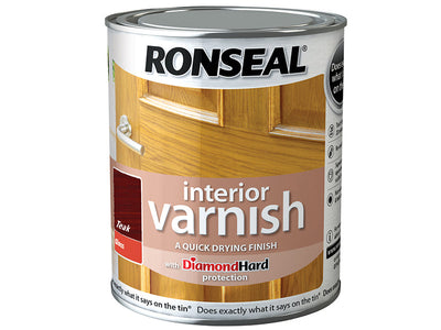 Ronseal Interior Varnish Quick Dry Gloss Teak 250ml – – Now available at MTN Shop UK.