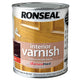 Ronseal  Interior Varnish Quick Dry Gloss Walnut 750ml