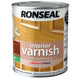 Ronseal  Interior Varnish Quick Dry Matt Medium Oak 250ml