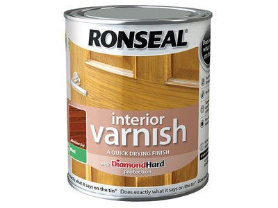 Ronseal Interior Varnish Quick Dry Matt Medium Oak 750ml – – Now available at MTN Shop UK.