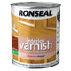 Ronseal  Interior Varnish Quick Dry Matt Medium Oak 750ml