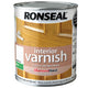 Ronseal  Interior Varnish Quick Dry Matt White Ash 750ml